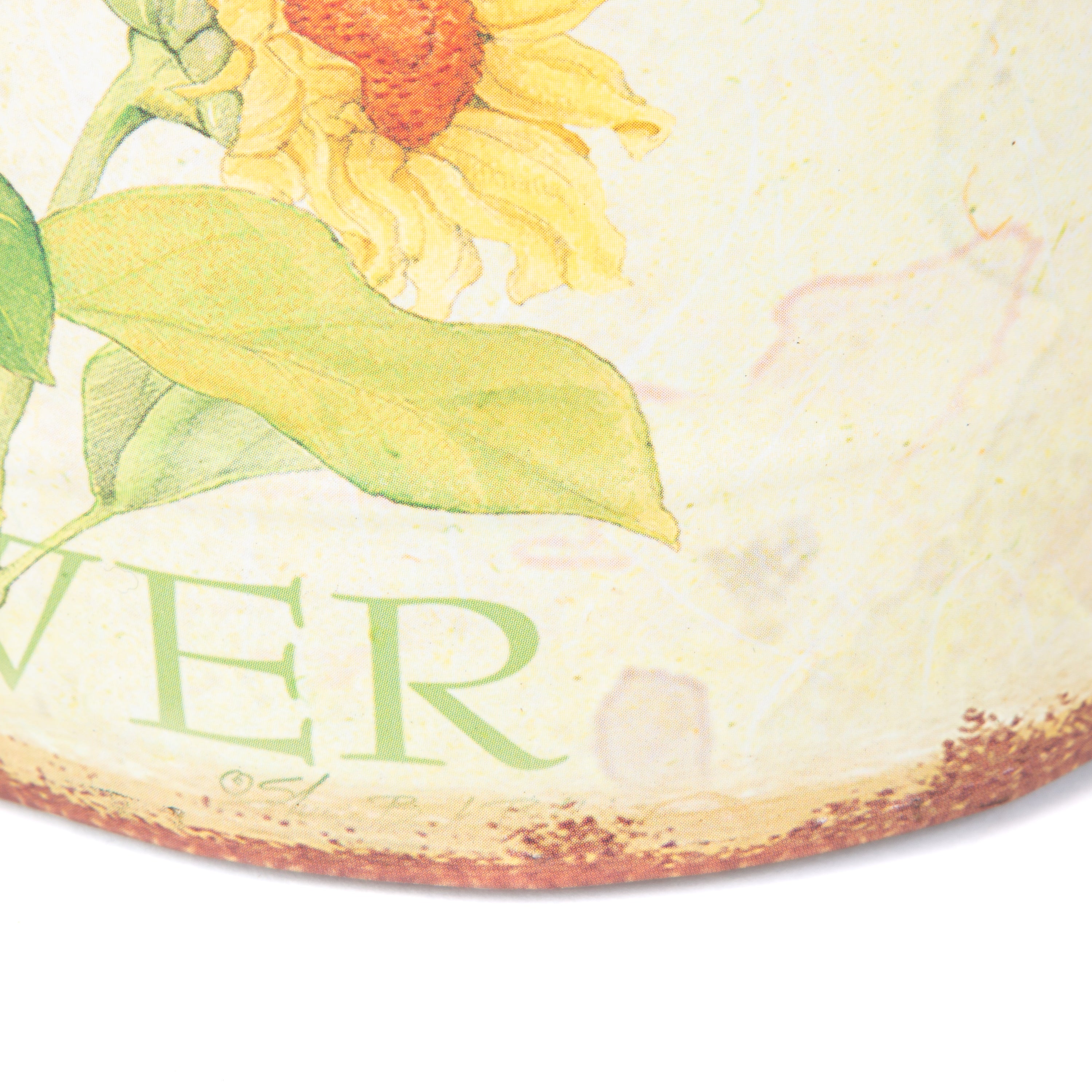 Nesting Metal Sunflower Design Buckets, set of 3